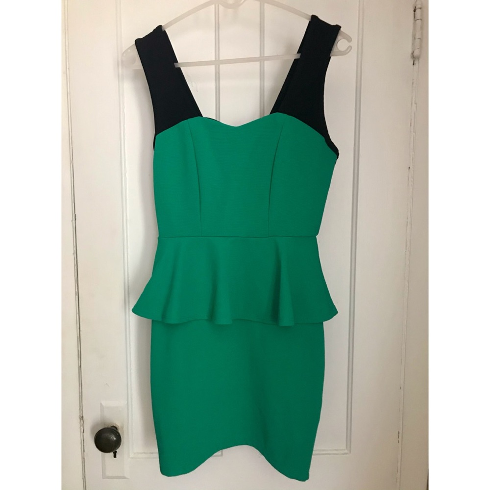 Charlotte Russe peplum dress